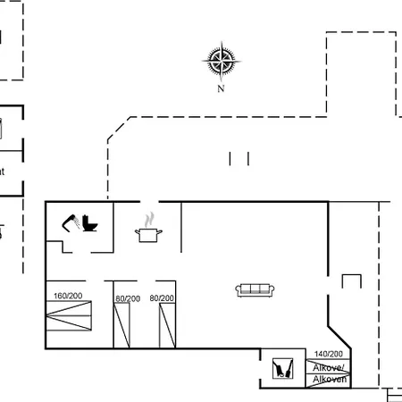 Kulben - 450m From The Sea By Interhome Σπίτι διακοπών *